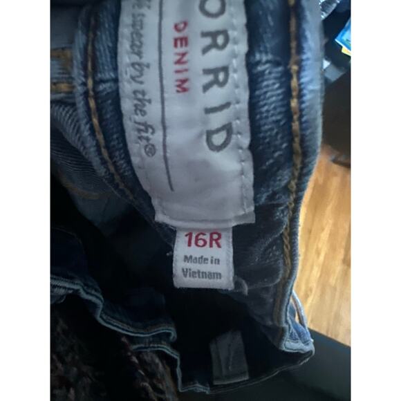 Torrid Denim Barely Boot Jeans | Size 16R - Picture 12 of 14
